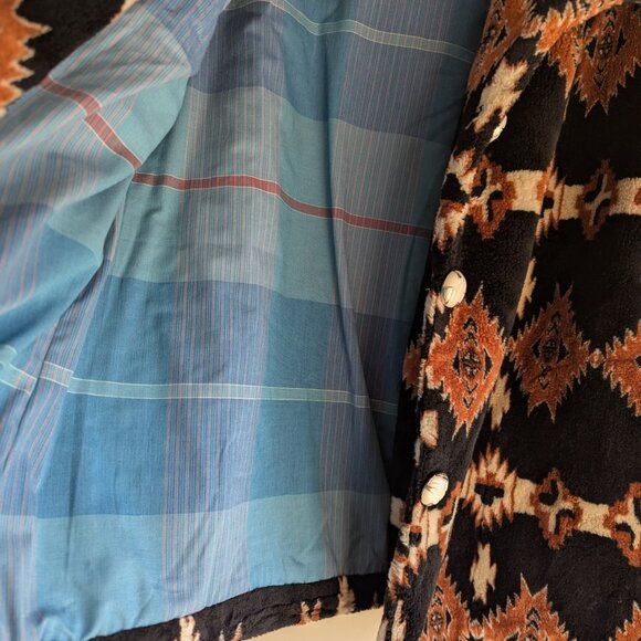 Aztec Southwestern fleece jacket - Picture 6 of 7